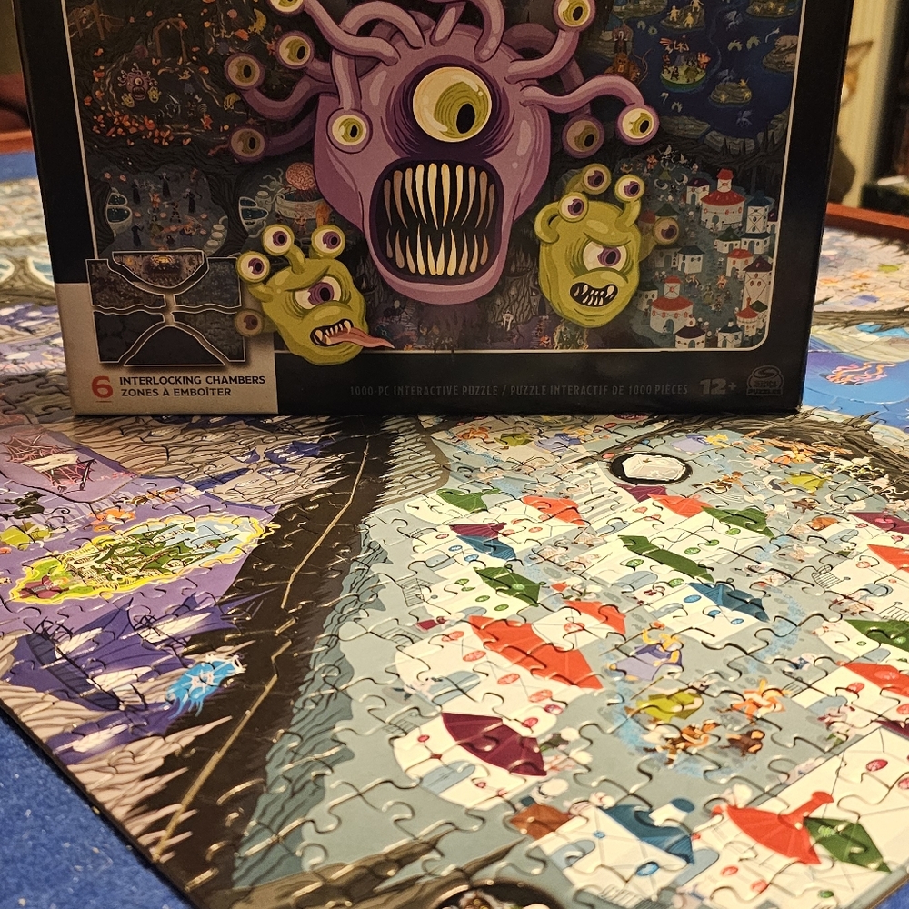Dungeons & Dragons puzzle 1000 pieces puzzle